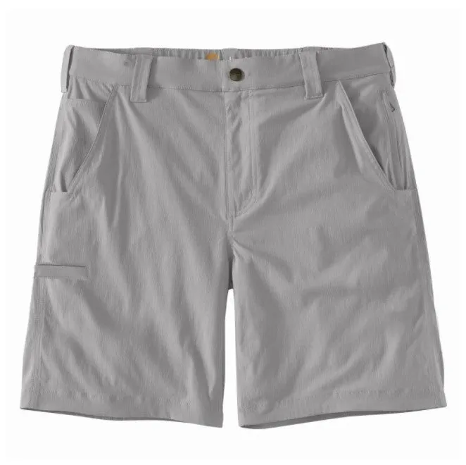 104198 Carhartt Force Relaxed Fit Lightweight Ripstop Work Short - 9 Inch | Asphalt & Basil