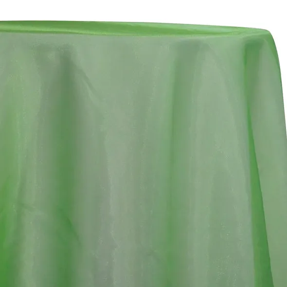 10pcs - Crystal Organza Table Linen 72"x72" Square - Clover 322