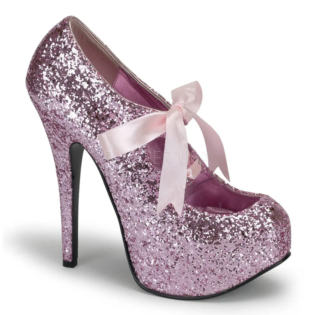 5 3/4" Glitter Concealed Platform (TEEZE-10G Final Sale)