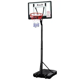 Adjustable Portable Basketball Stand Hoop System Rim 32" Backboard