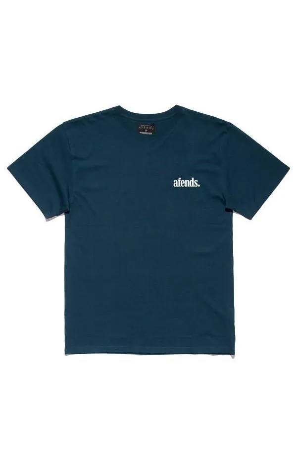 Afends Mens Nylon - Standard Fit Logo Tee