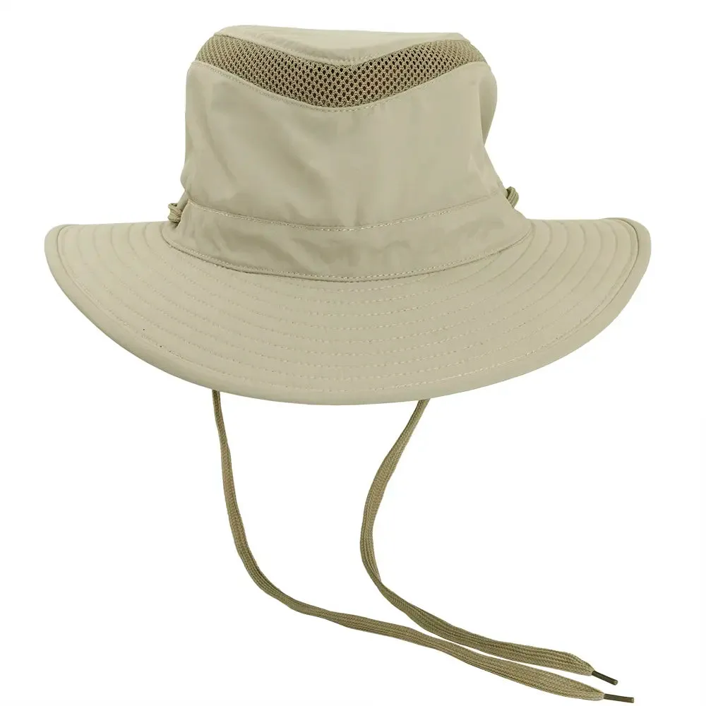 Angler | Mens Nylon Wide Brim Sun Hat