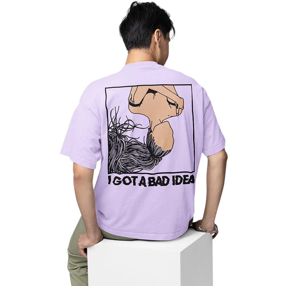 Ariana Grande Oversized T shirt - Bad Idea