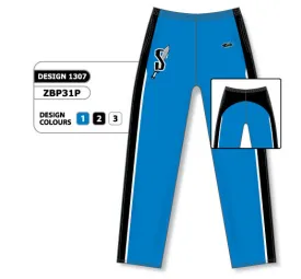 Athletic Knit Custom Sublimated Basketball Warm Up Pant Design 1307