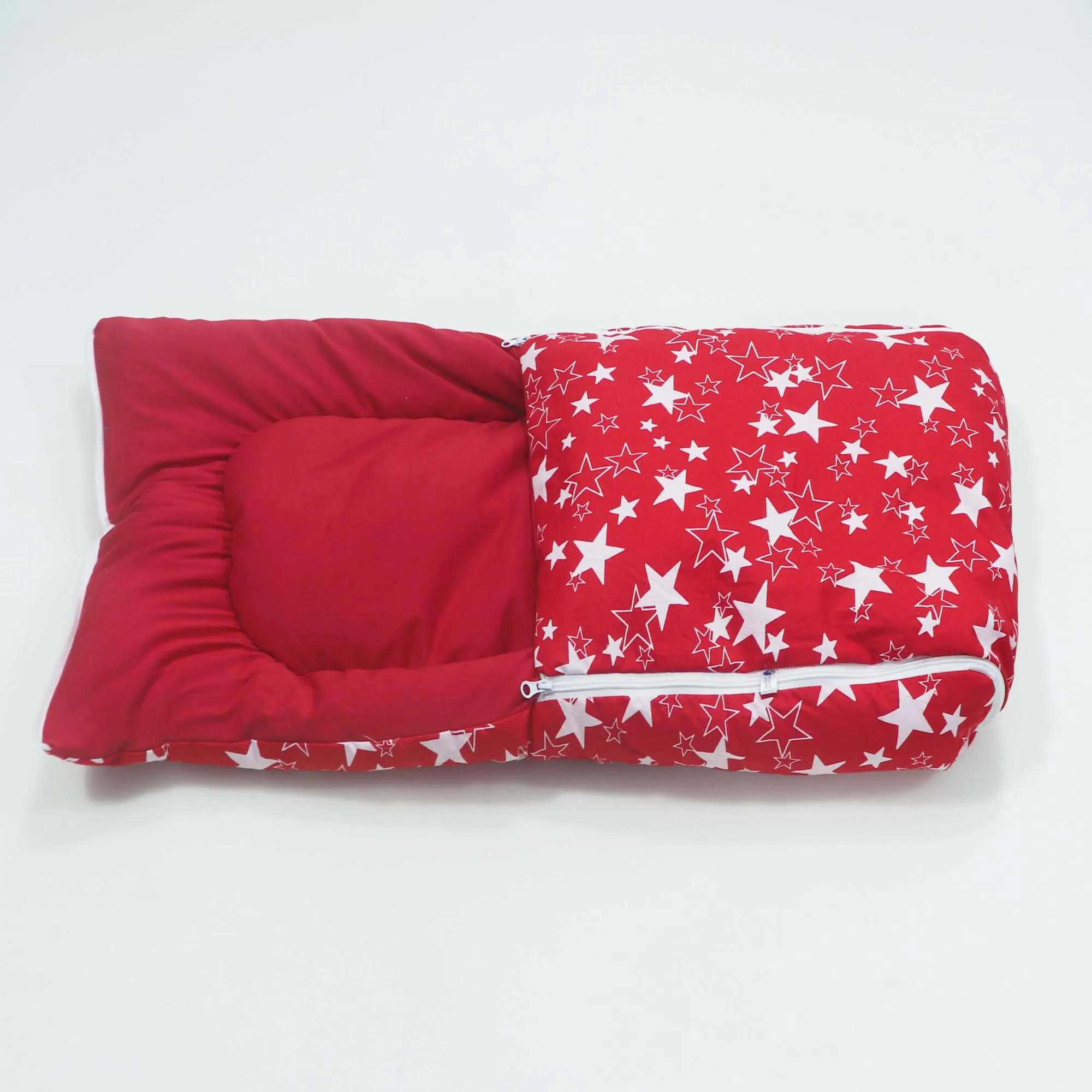 Born Star Red Baby Sleeping Bag N Carrier