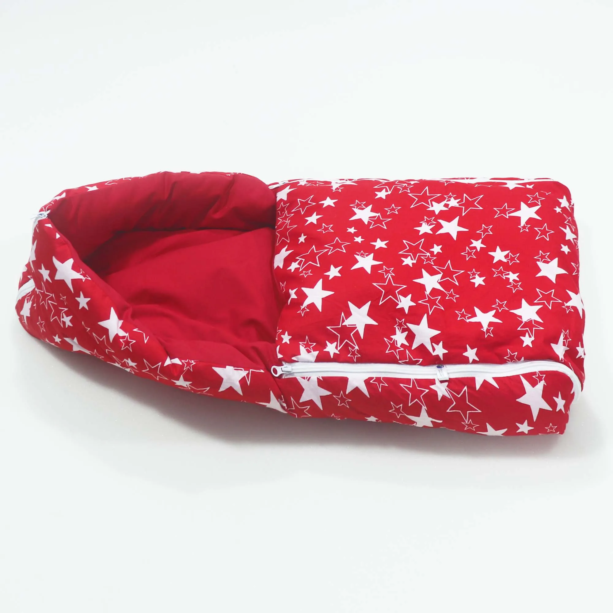 Born Star Red Baby Sleeping Bag N Carrier