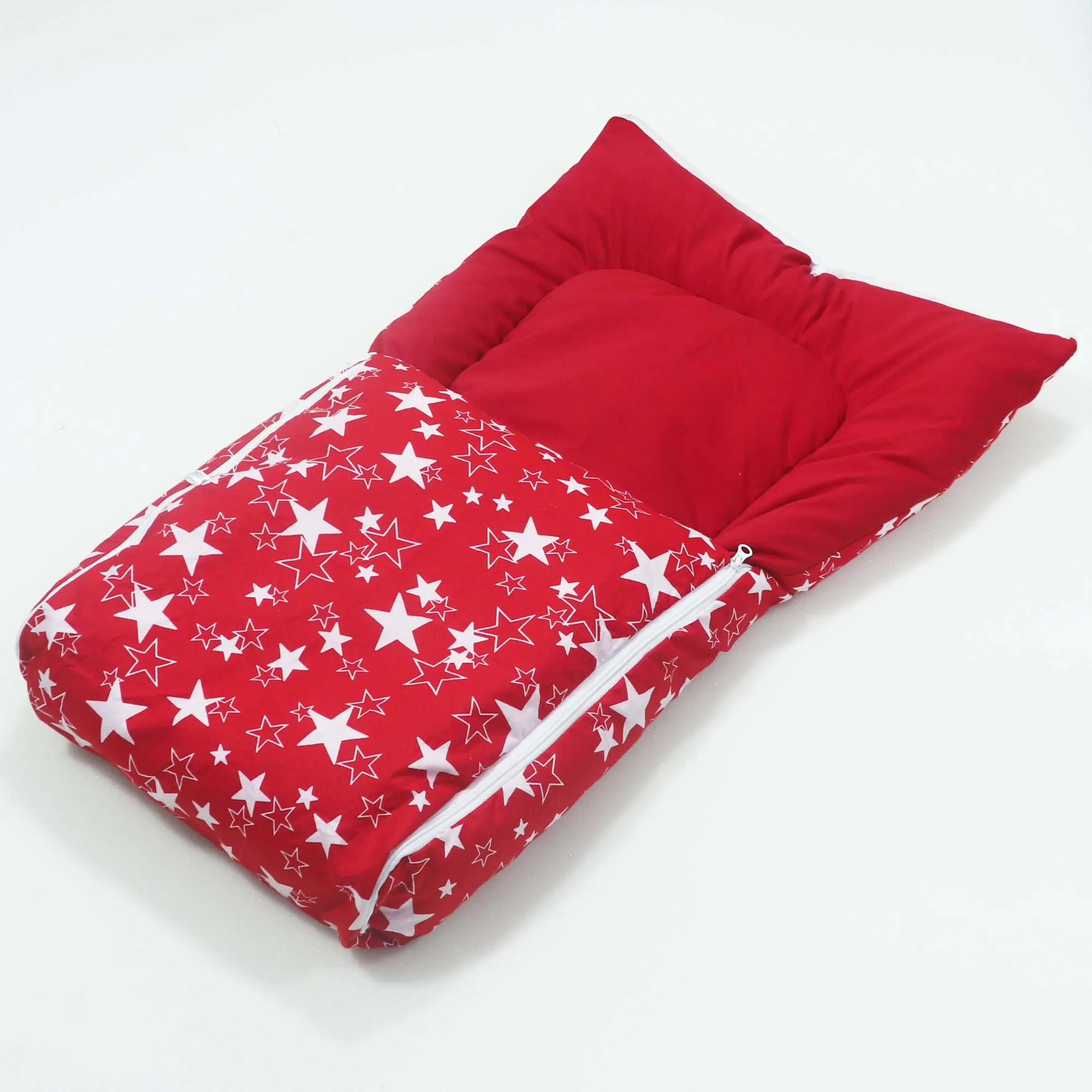 Born Star Red Baby Sleeping Bag N Carrier