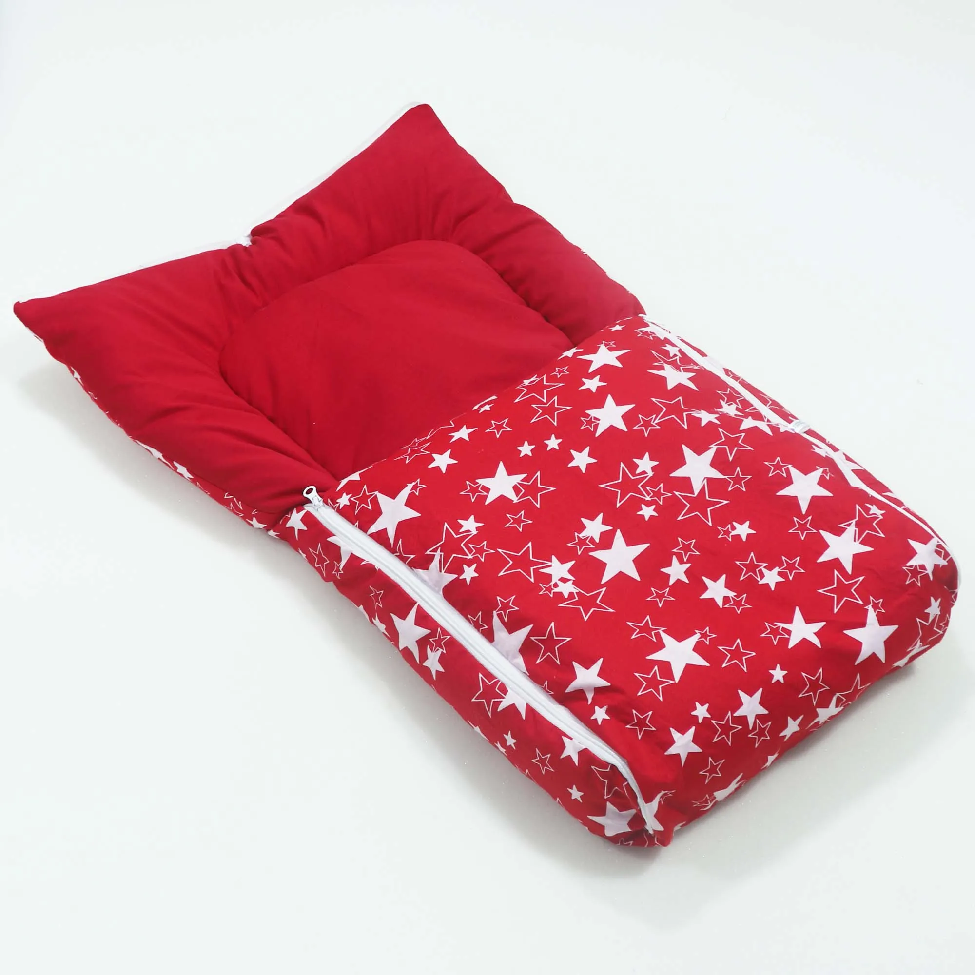 Born Star Red Baby Sleeping Bag N Carrier