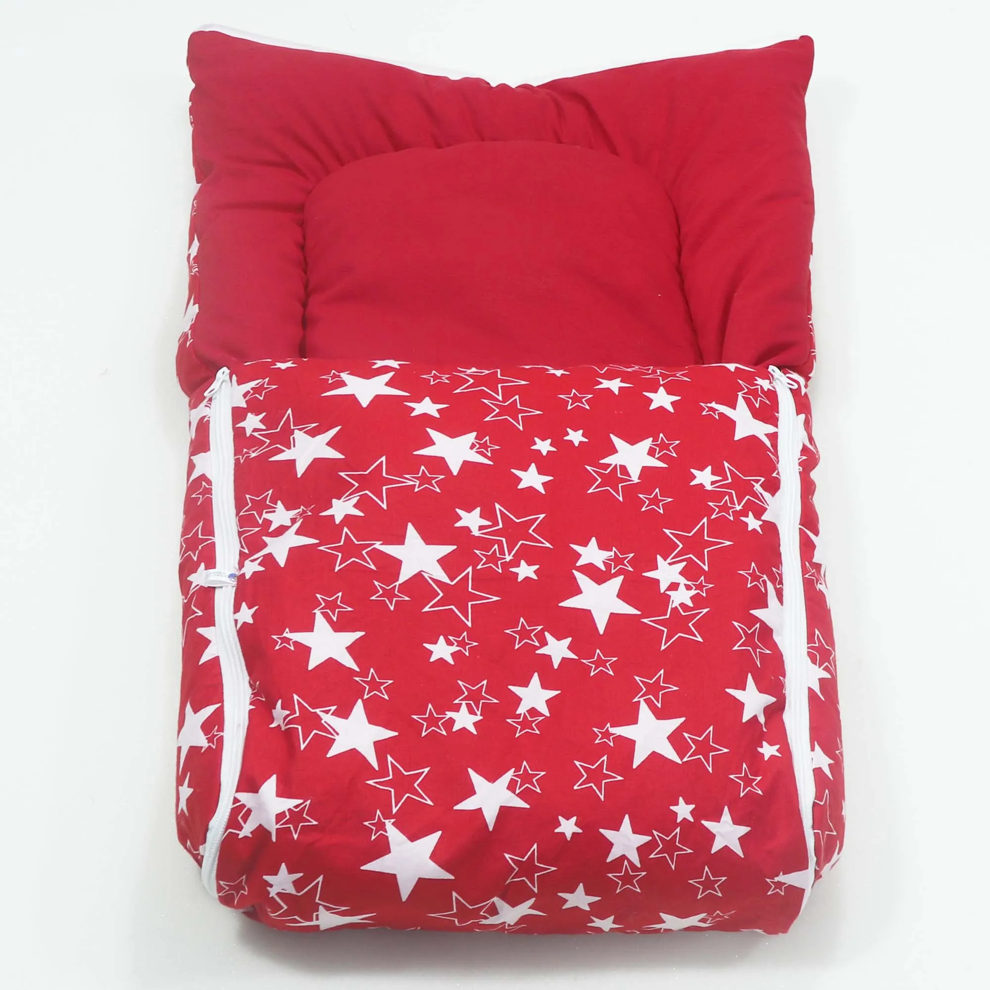 Born Star Red Baby Sleeping Bag N Carrier