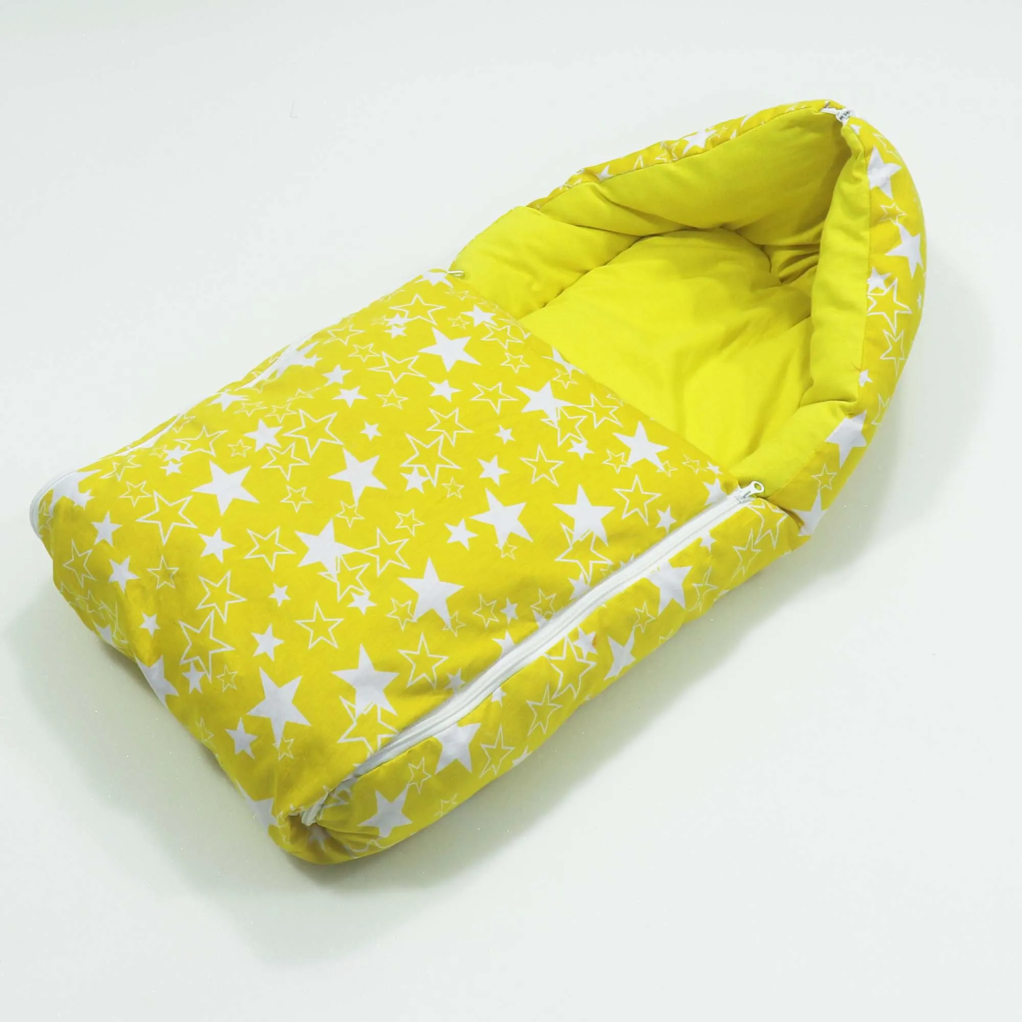 Born Star Yellow Baby Sleeping Bag N Carrier