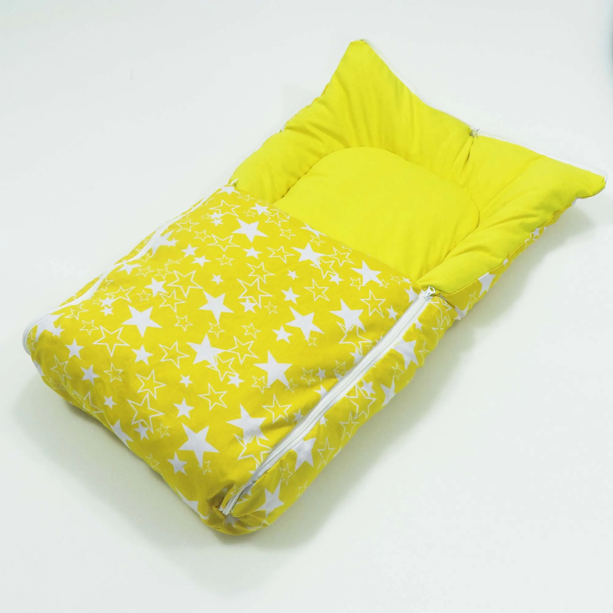 Born Star Yellow Baby Sleeping Bag N Carrier