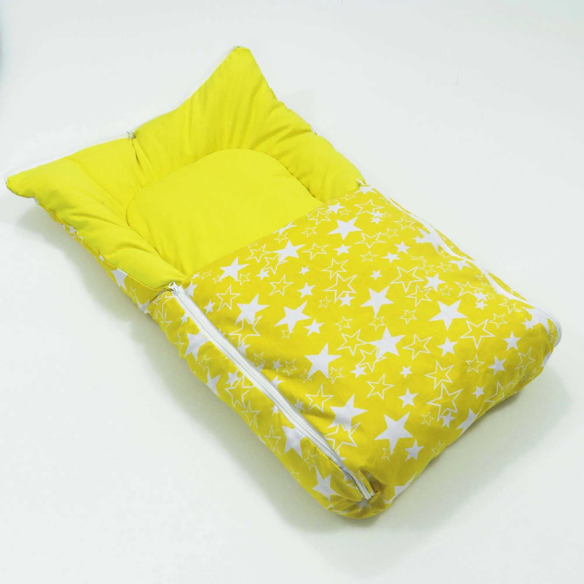 Born Star Yellow Baby Sleeping Bag N Carrier