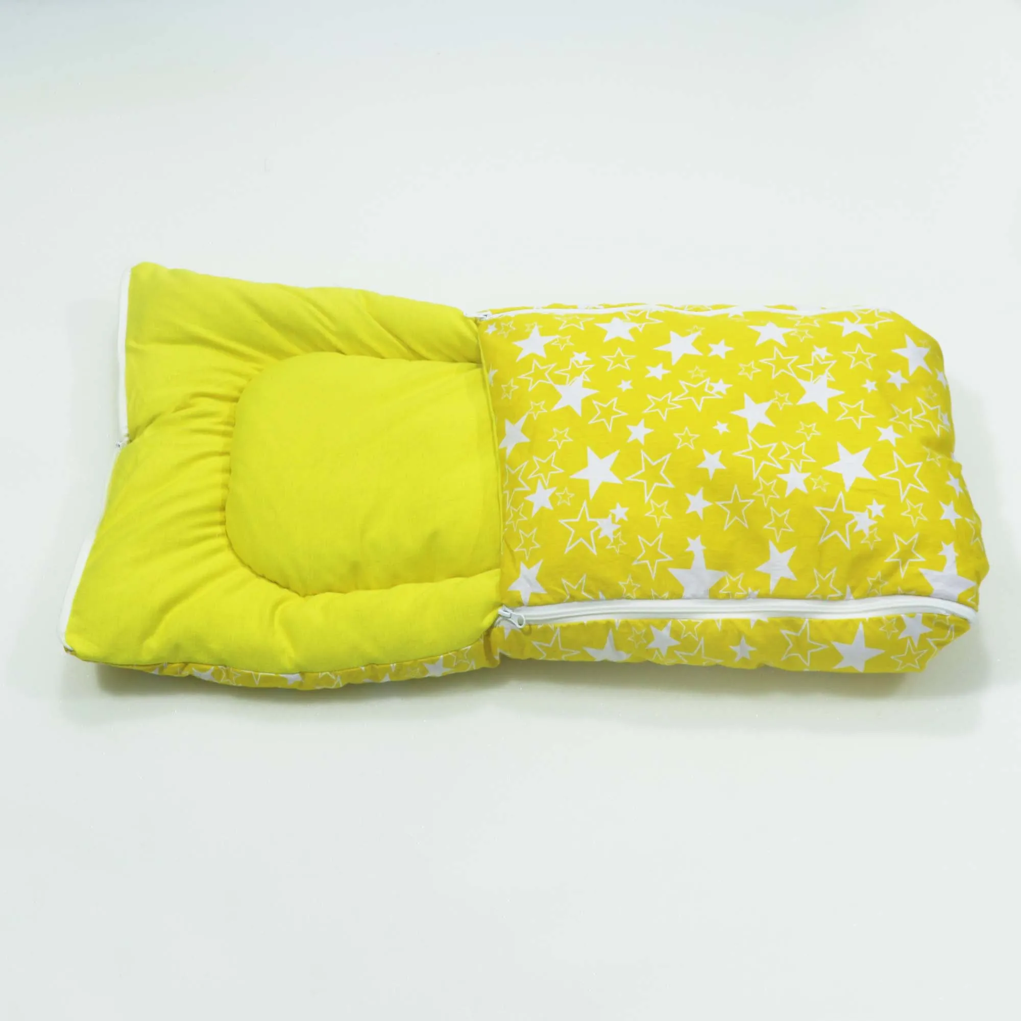 Born Star Yellow Baby Sleeping Bag N Carrier