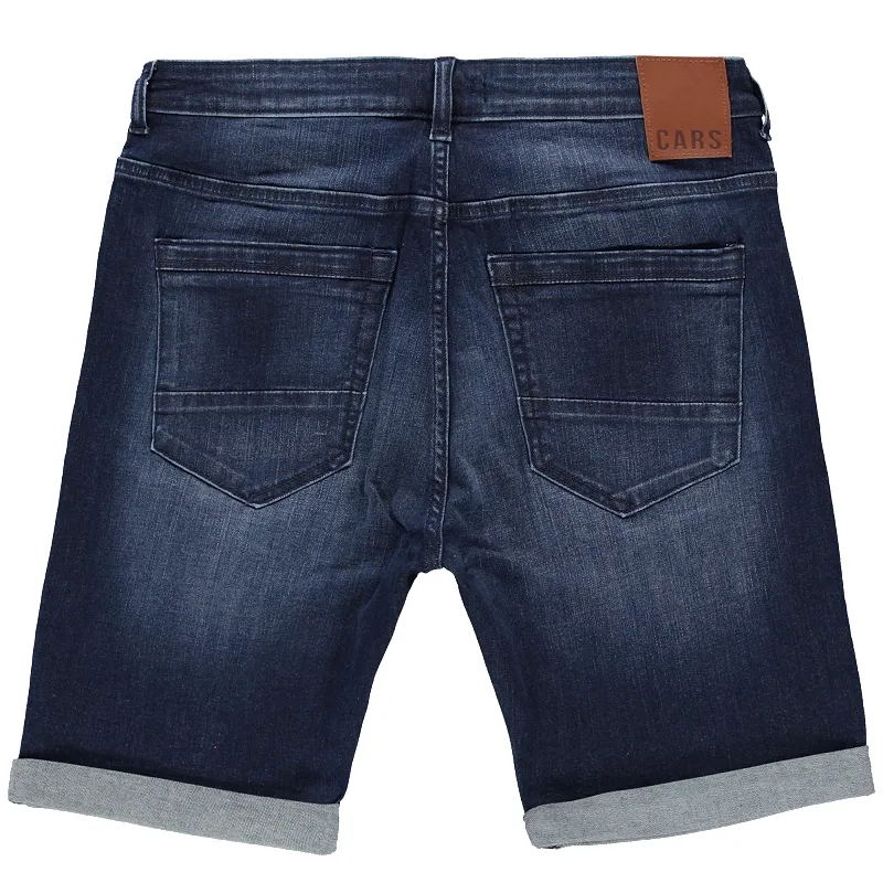 Boy's Cotton Lodger Denim Shorts - Dark Used