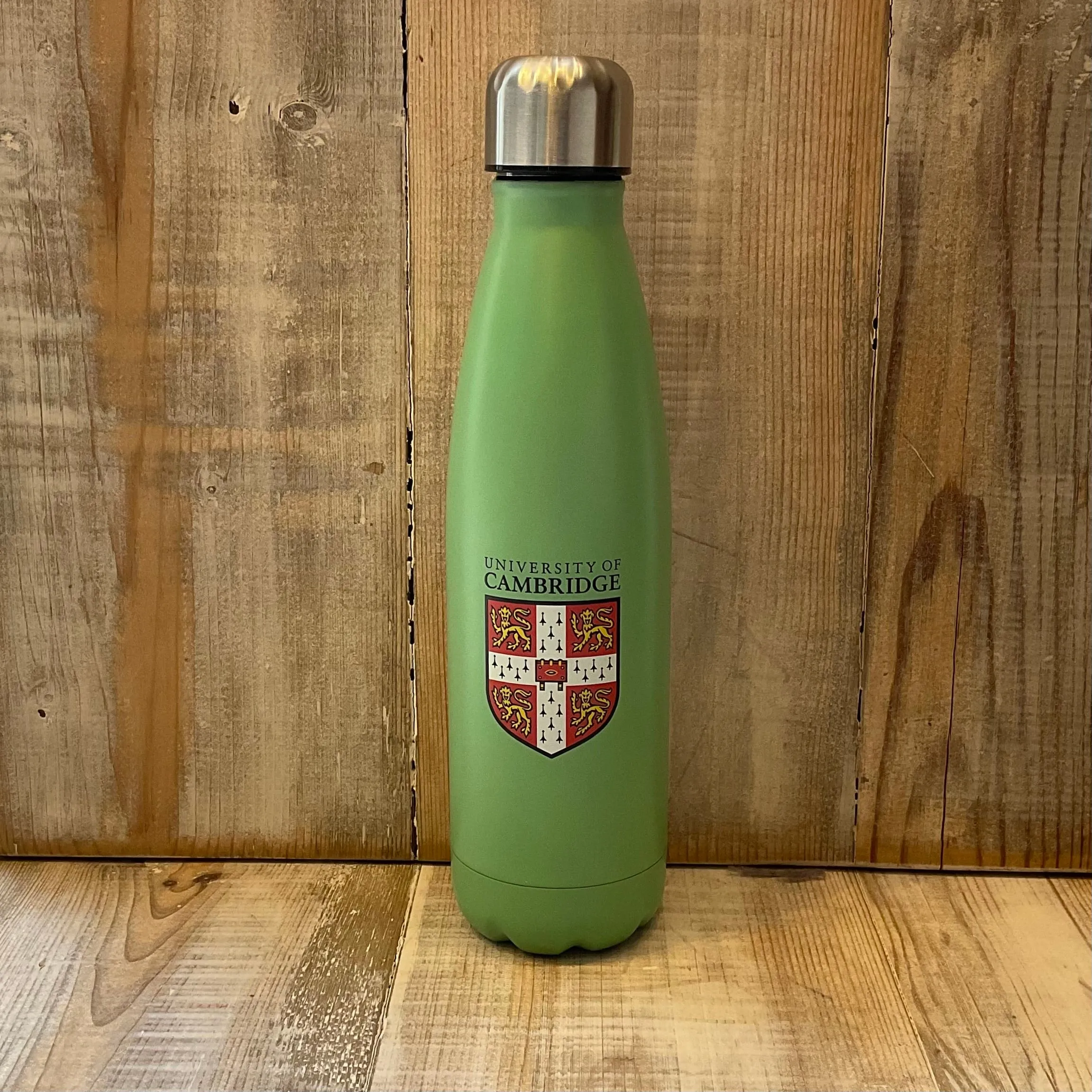 Cambridge University College Shield Metal Water Bottle