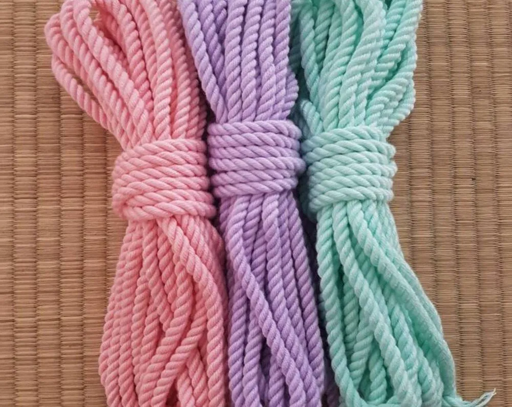 Candyfloss Kit Bondage Rope Kit in Bamboo