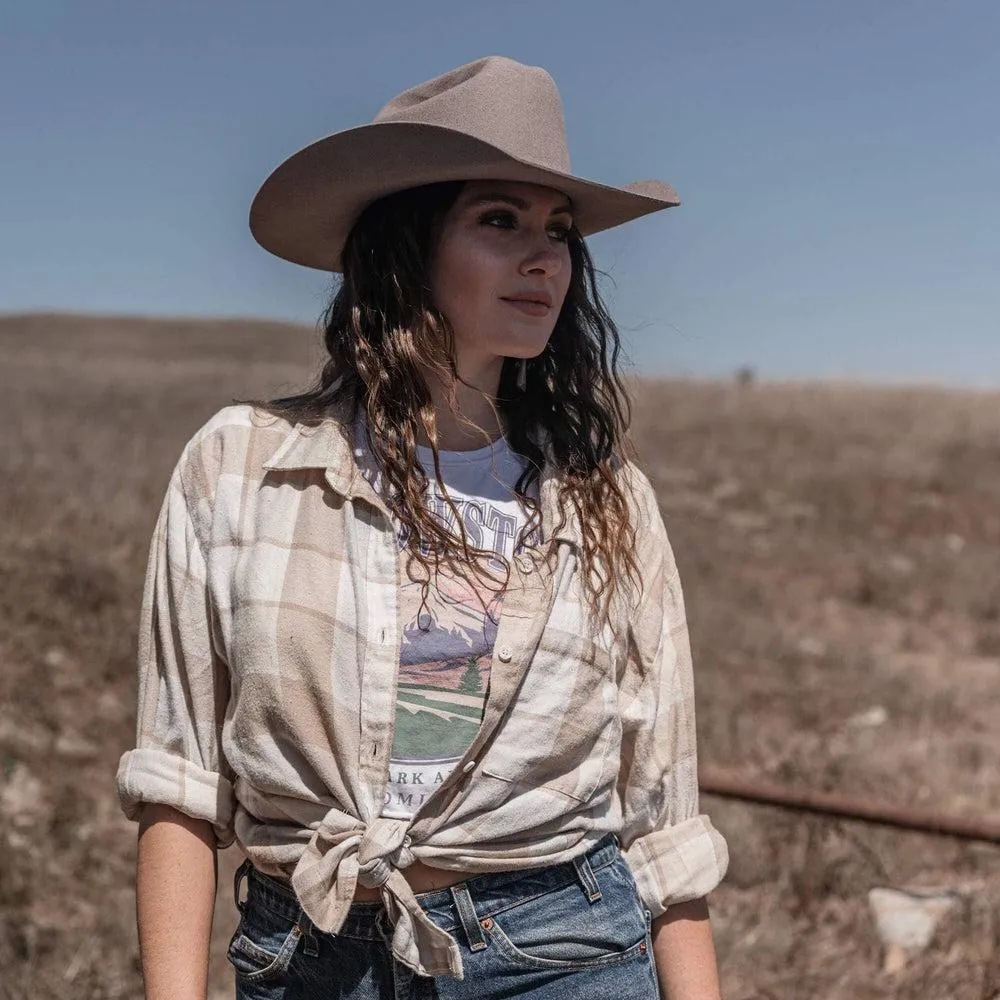 Cattleman | Womens Felt Cowgirl Hat with Western Hat Band