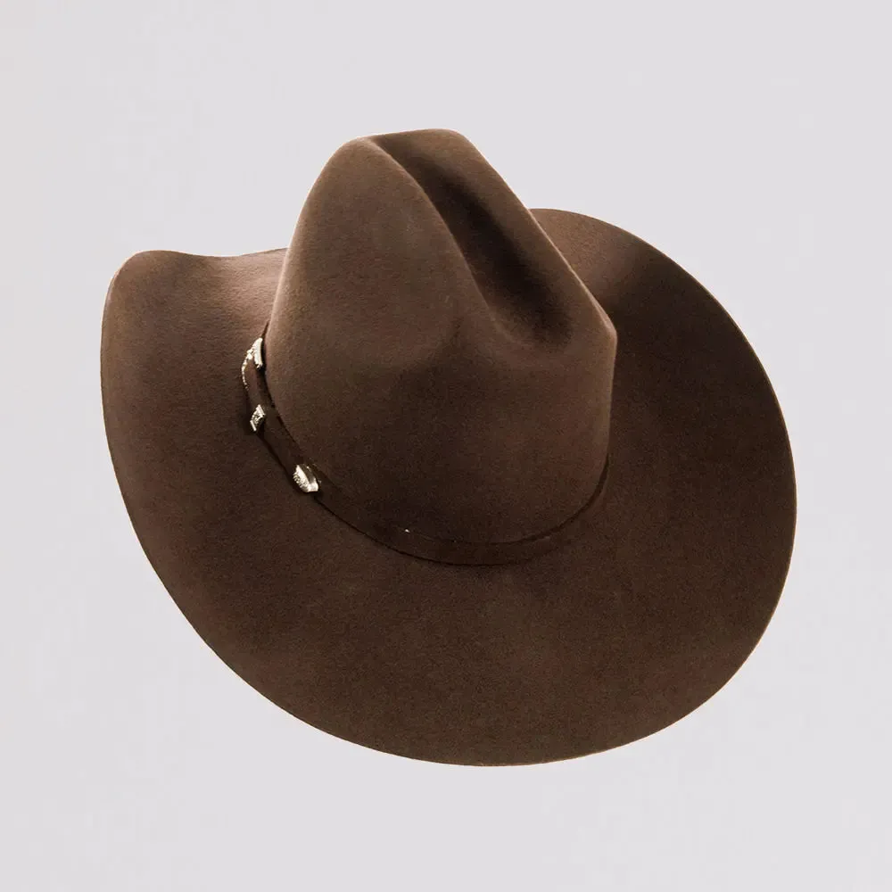 Cattleman | Womens Felt Cowgirl Hat with Western Hat Band