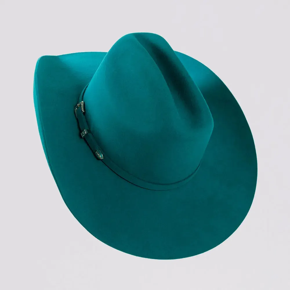 Cattleman | Womens Felt Cowgirl Hat with Western Hat Band