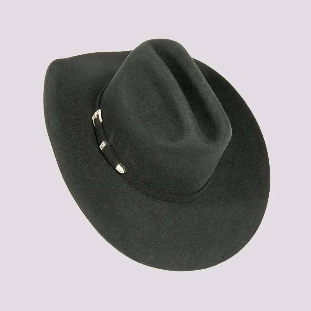 Cattleman | Womens Felt Cowgirl Hat with Western Hat Band