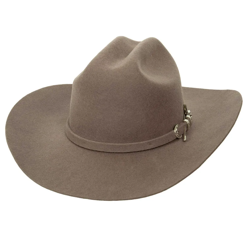 Cattleman | Womens Felt Cowgirl Hat with Western Hat Band