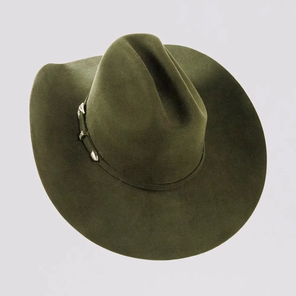 Cattleman | Womens Felt Cowgirl Hat with Western Hat Band