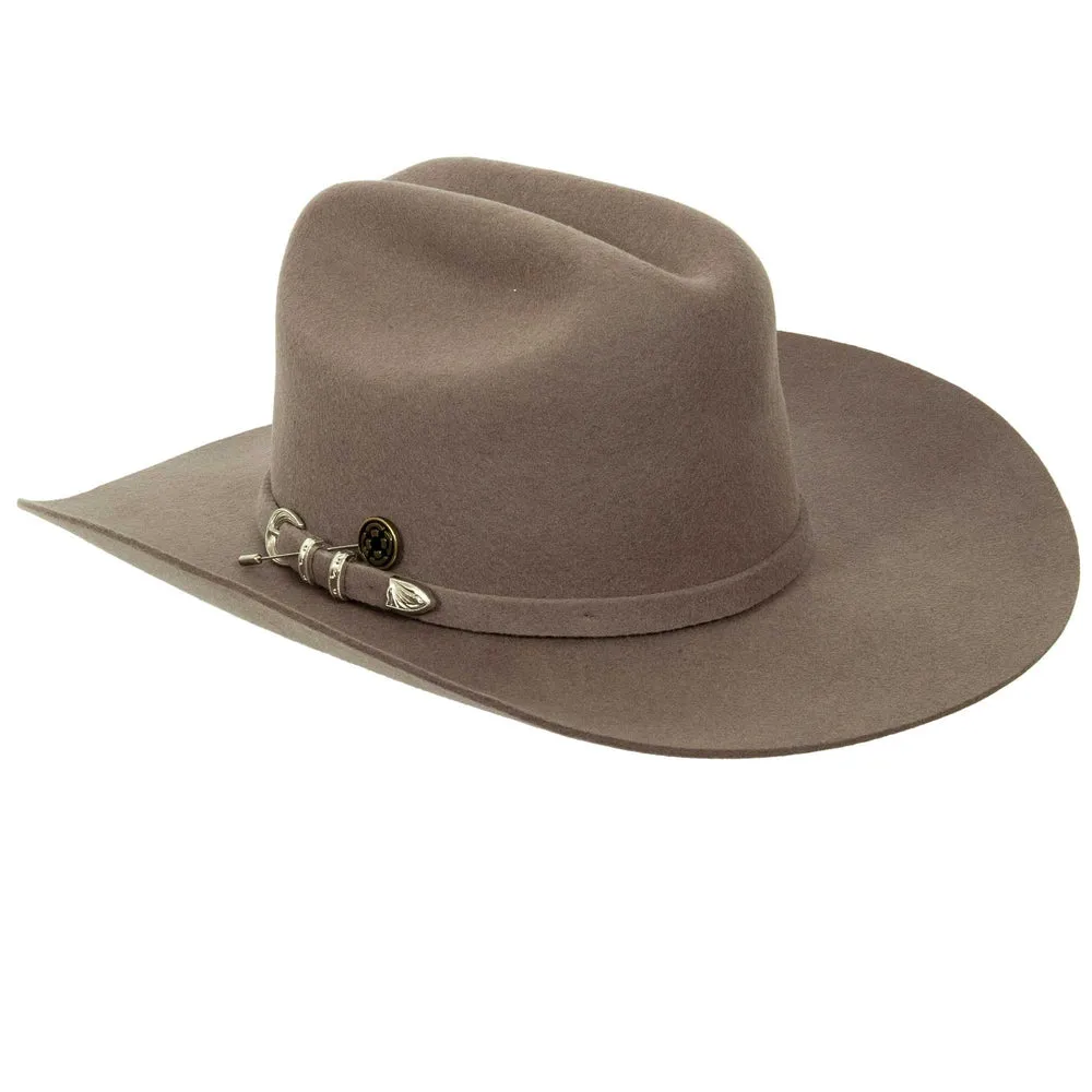 Cattleman | Womens Felt Cowgirl Hat with Western Hat Band