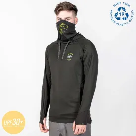 Desolve Fish Face Hoodie Charcoal