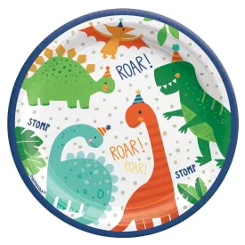 Dino-Mite Dessert Plates 7" | 8ct