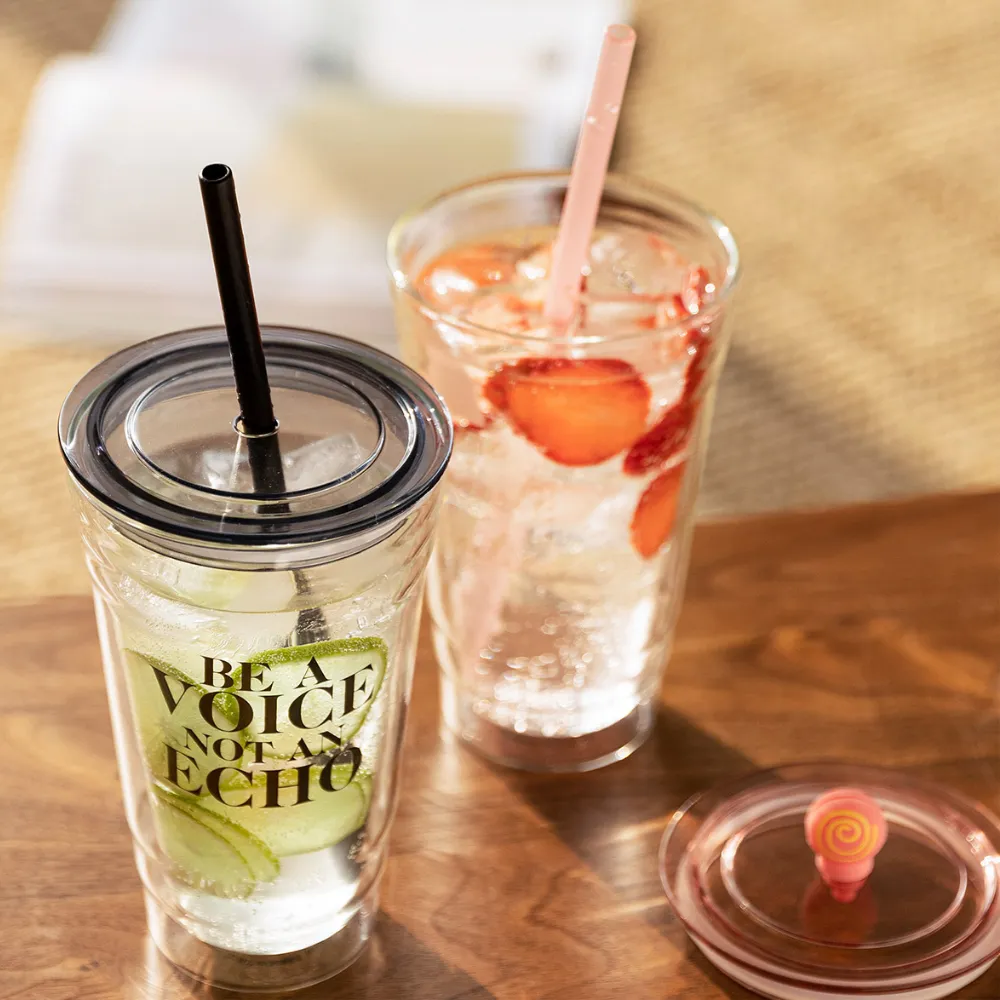 Double-Layer Glass Tumblers