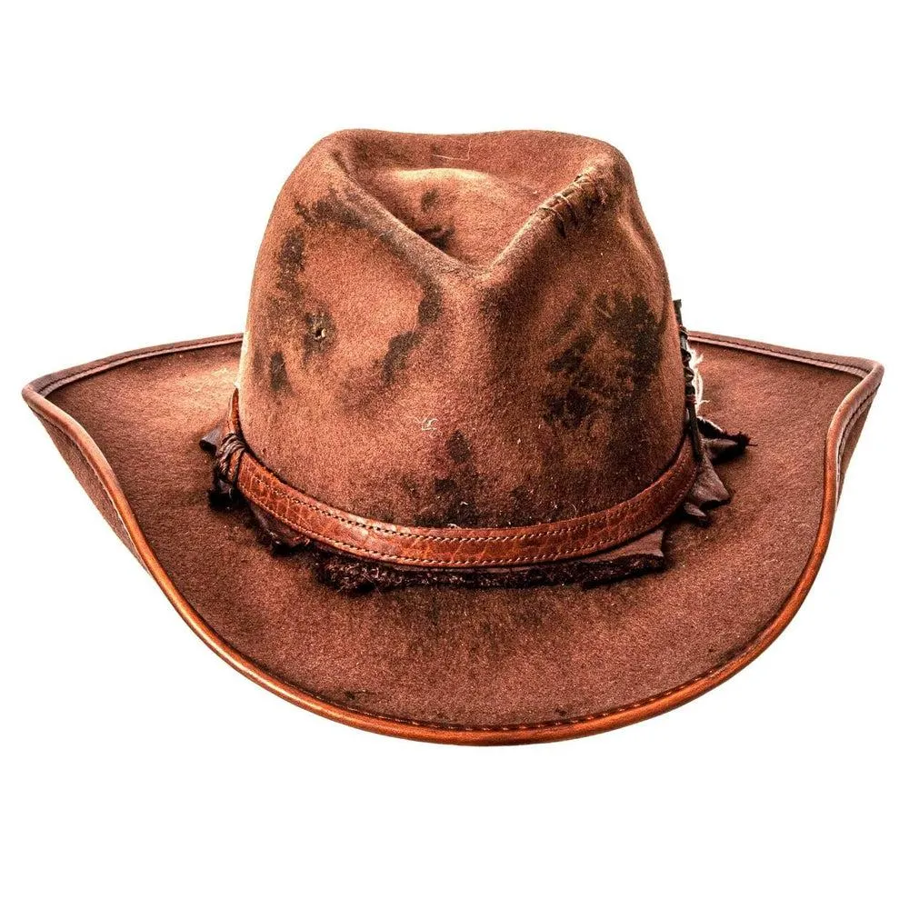 Duke | Mens Brown Felt Cowboy Hat