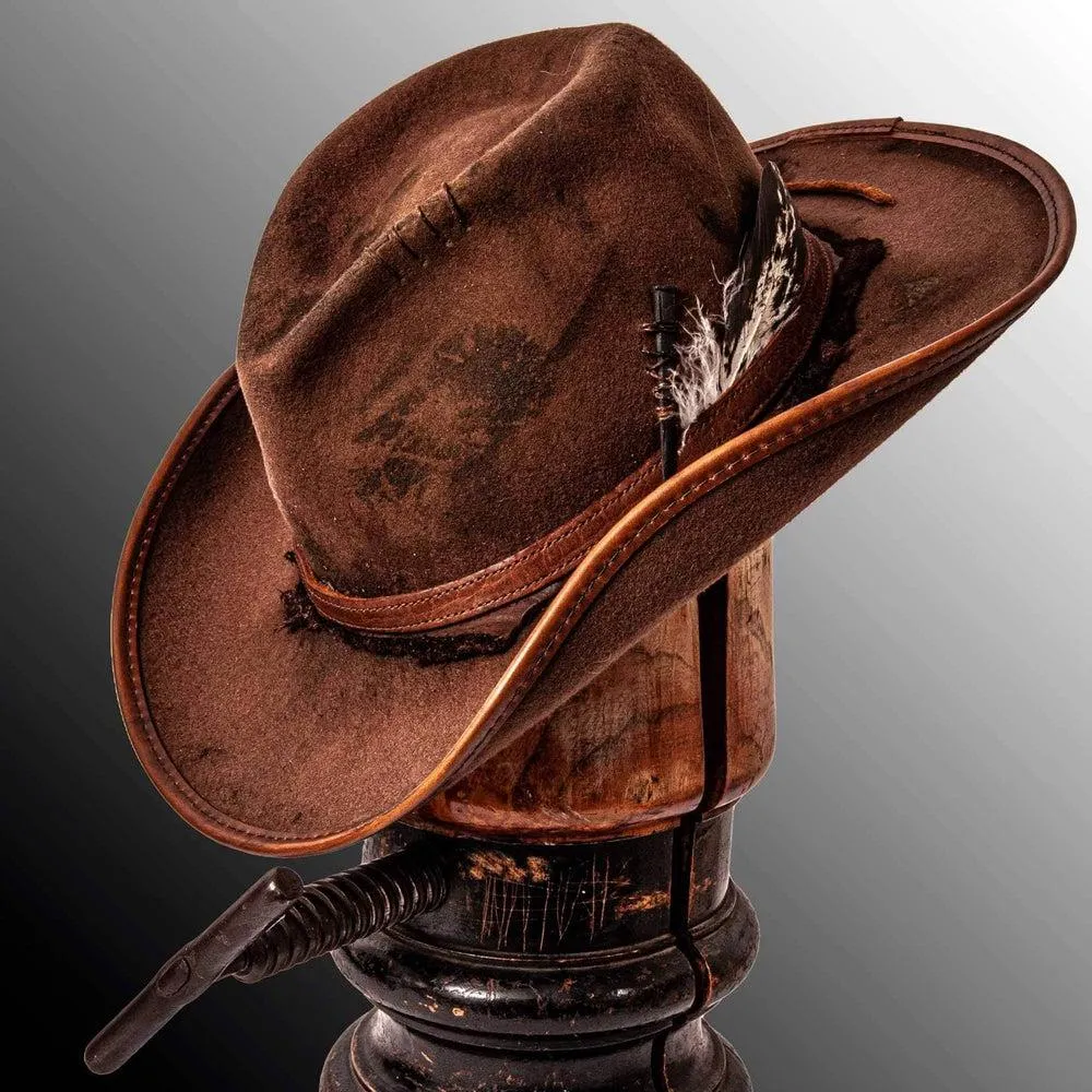 Duke | Mens Brown Felt Cowboy Hat