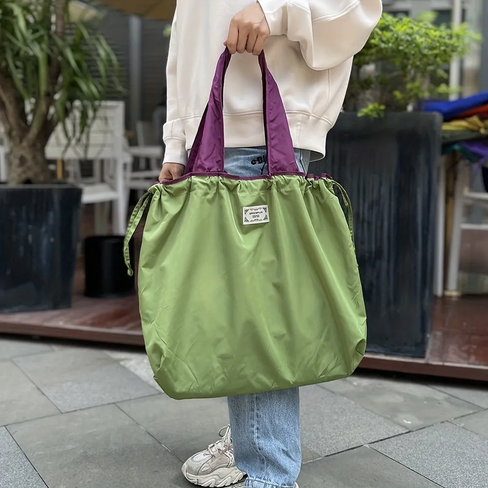 Durable Foldable Large Capacity Reusable Gym and Shopping Bag