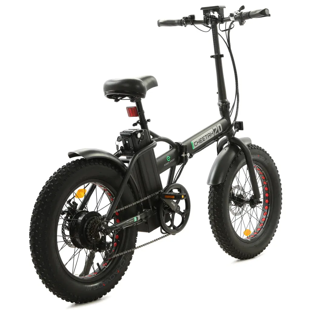 Ecotric 48V/13Ah 500W Folding Fat Tire Electric Bike With LCD Display