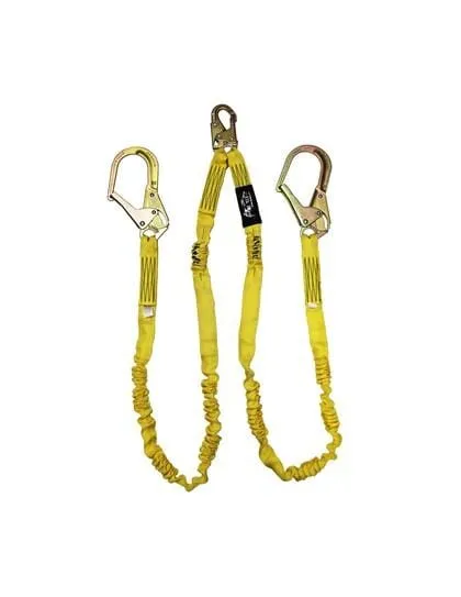 Elk River NoPac Twin Leg Lanyard with Rebar Snap 6' - 35386