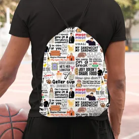 Friends Drawstring Bag