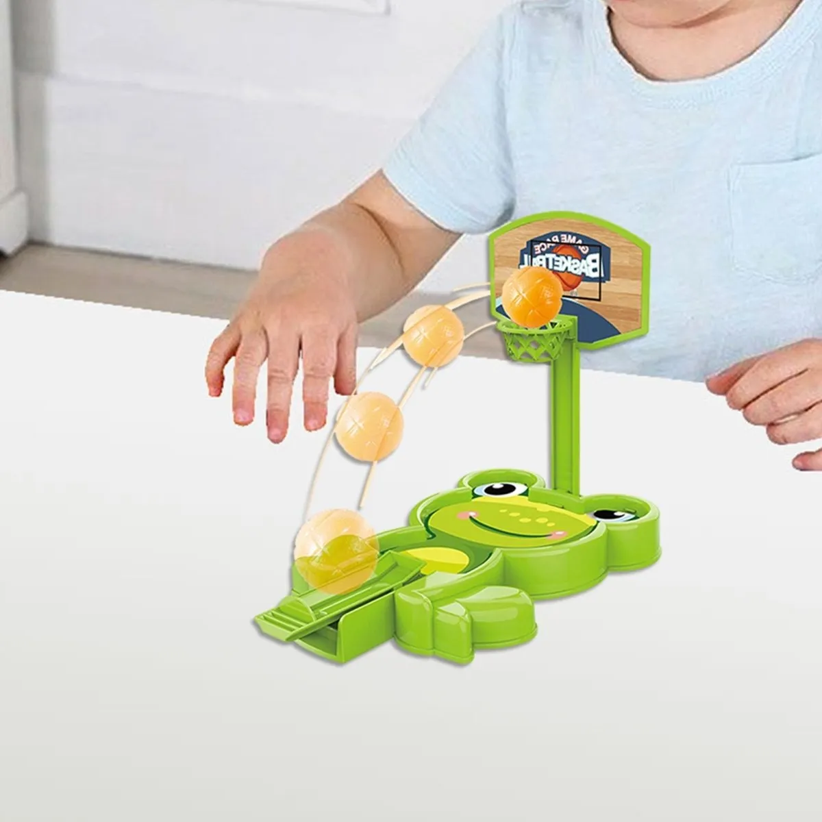 Frog Theme Basketball Table Game