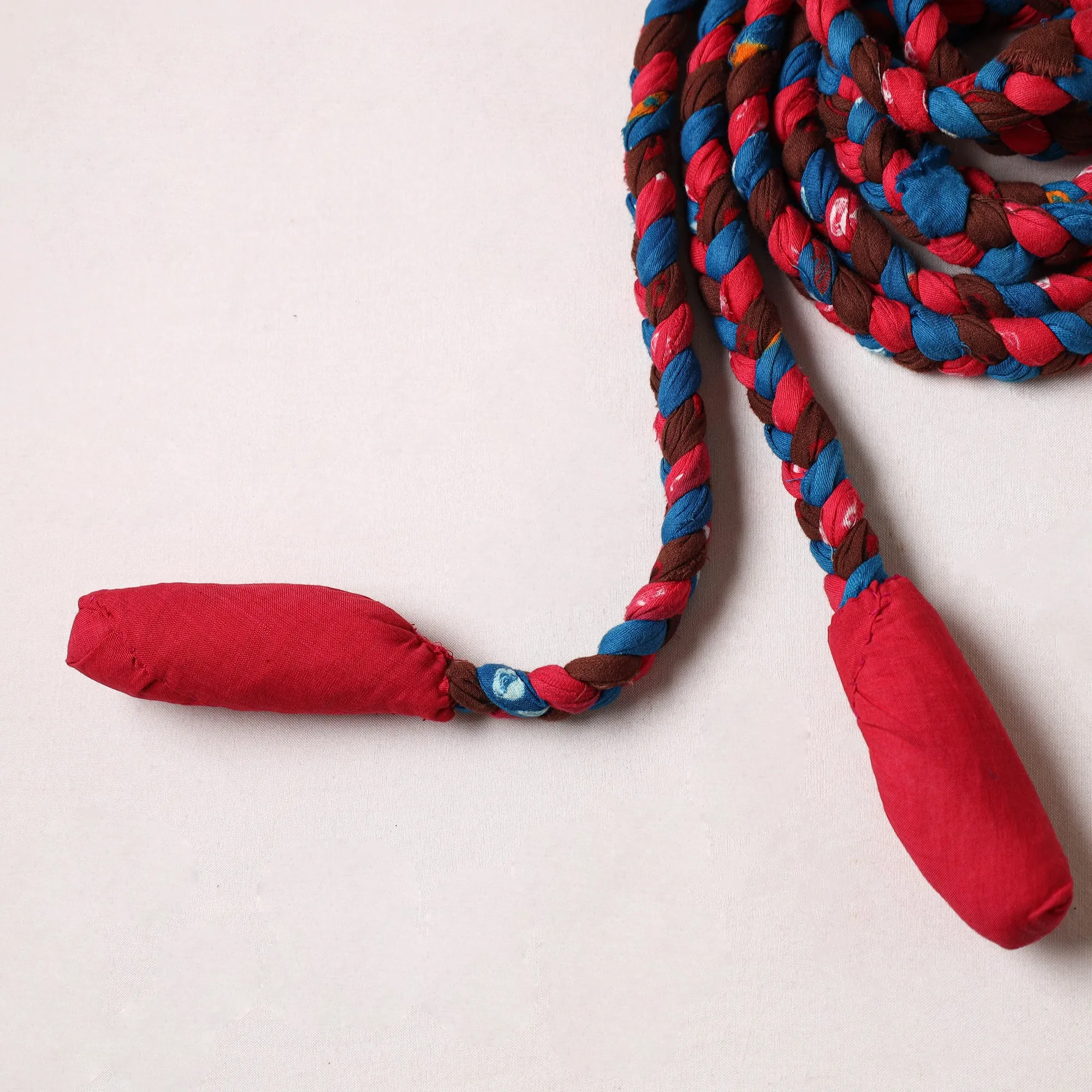 Handmade Upcycled Fabric Skipping Rope 03