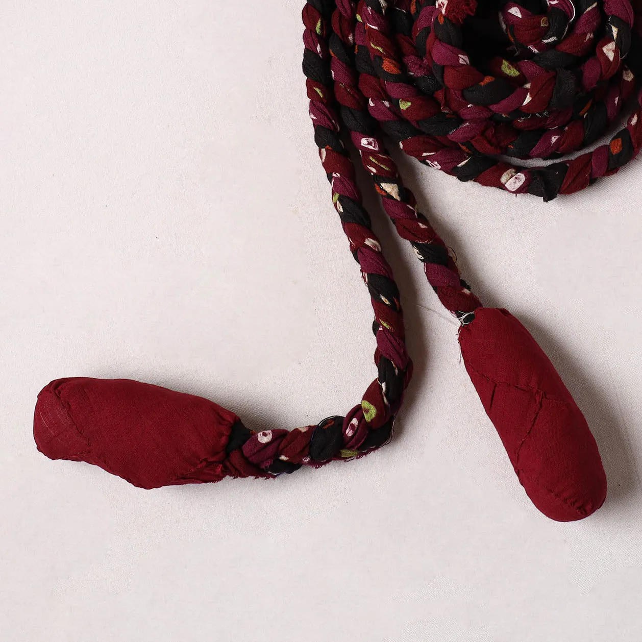 Handmade Upcycled Fabric Skipping Rope 11