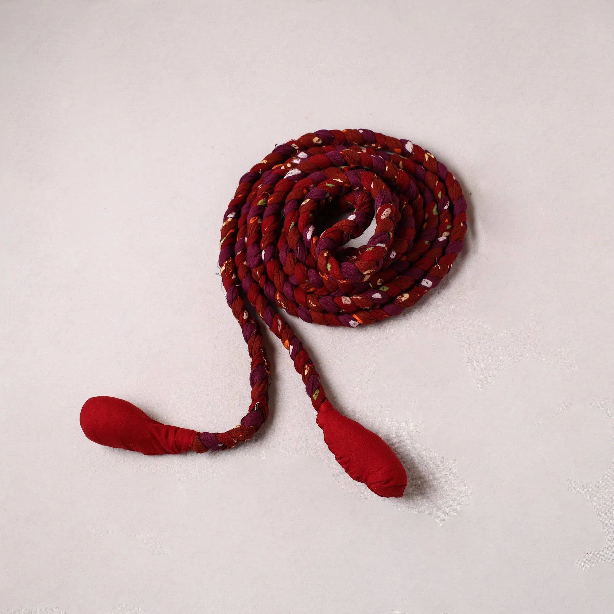 Handmade Upcycled Fabric Skipping Rope 13