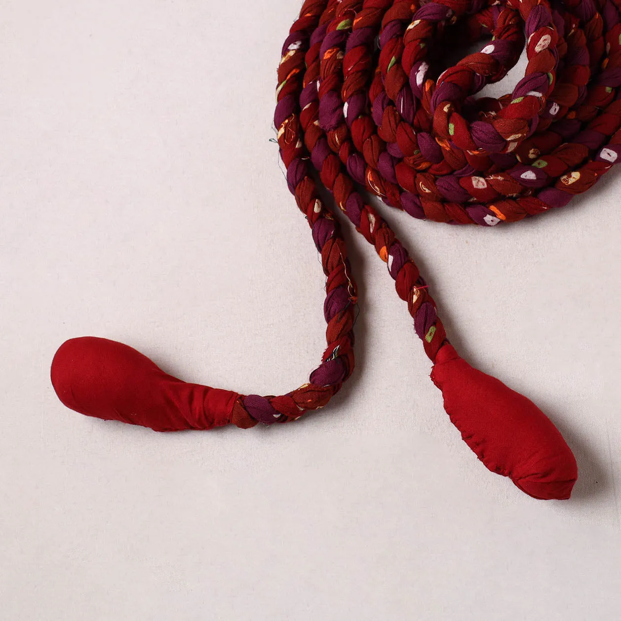 Handmade Upcycled Fabric Skipping Rope 13