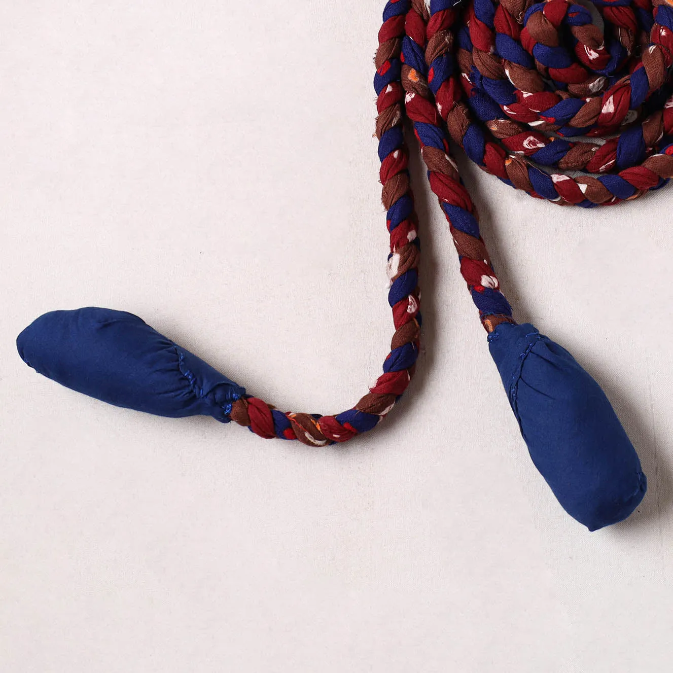 Handmade Upcycled Fabric Skipping Rope 16