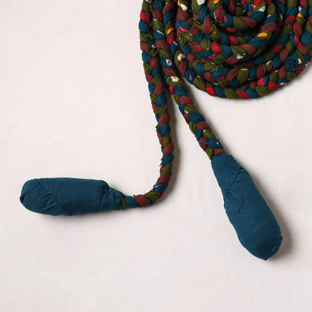 Handmade Upcycled Fabric Skipping Rope 25