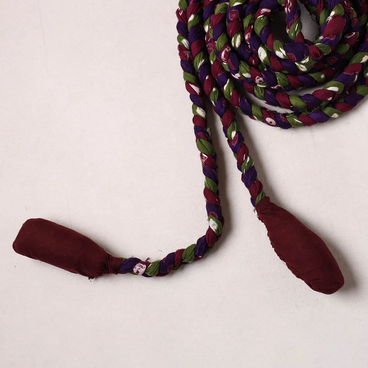 Handmade Upcycled Fabric Skipping Rope 26