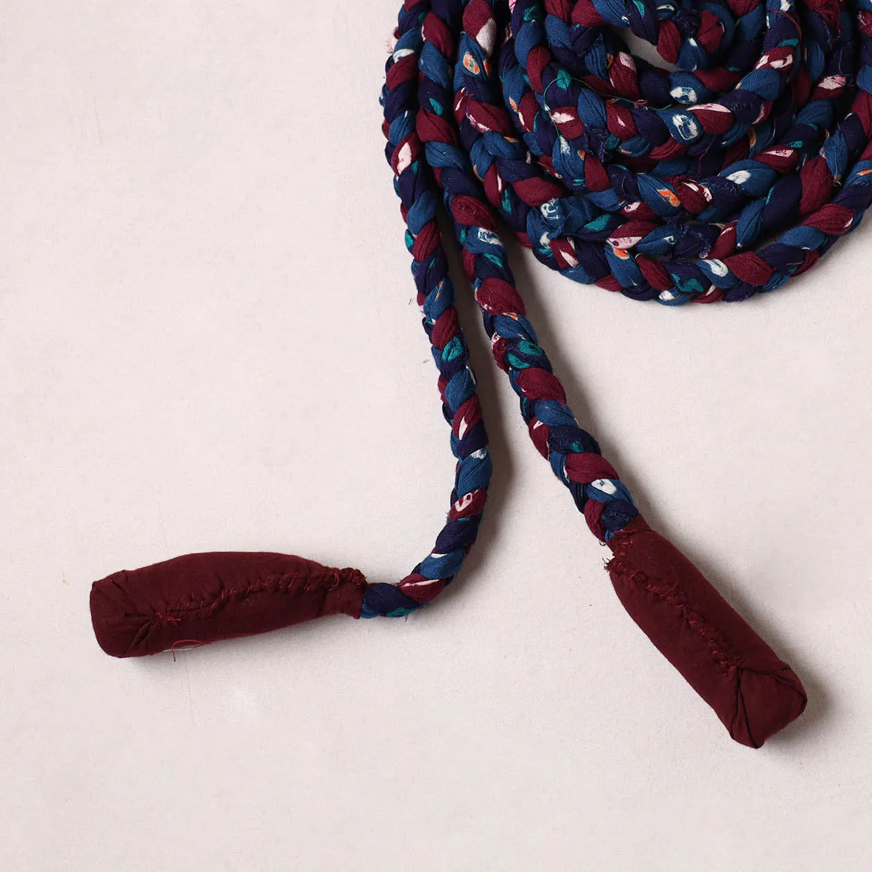 Handmade Upcycled Fabric Skipping Rope 30