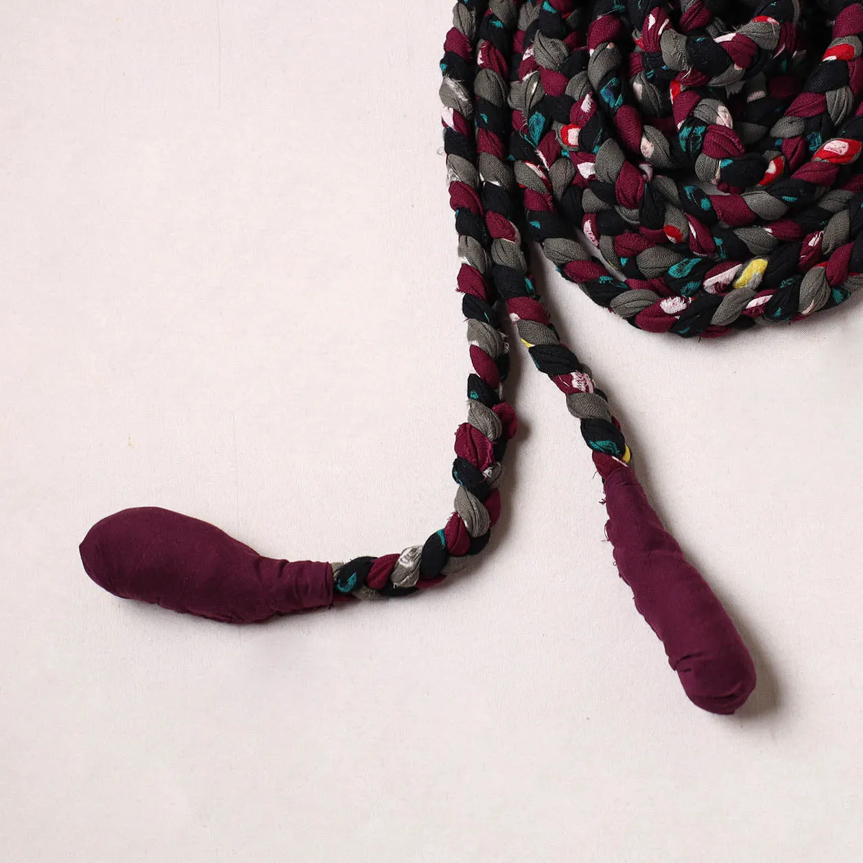 Handmade Upcycled Fabric Skipping Rope 32