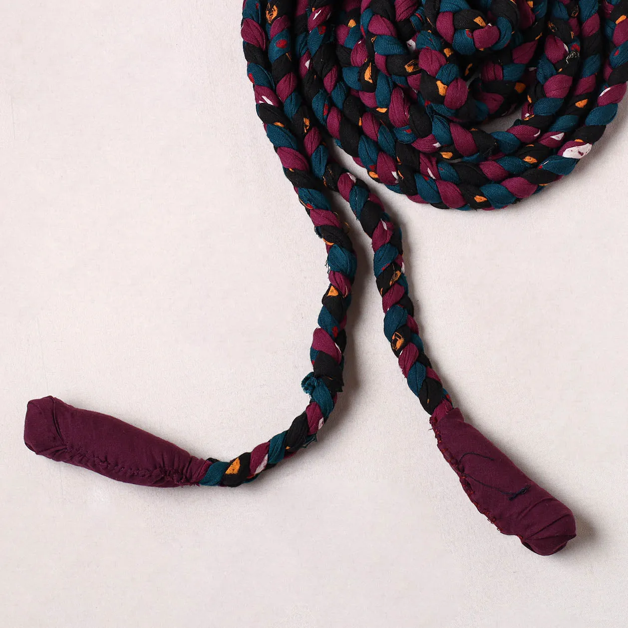 Handmade Upcycled Fabric Skipping Rope 49