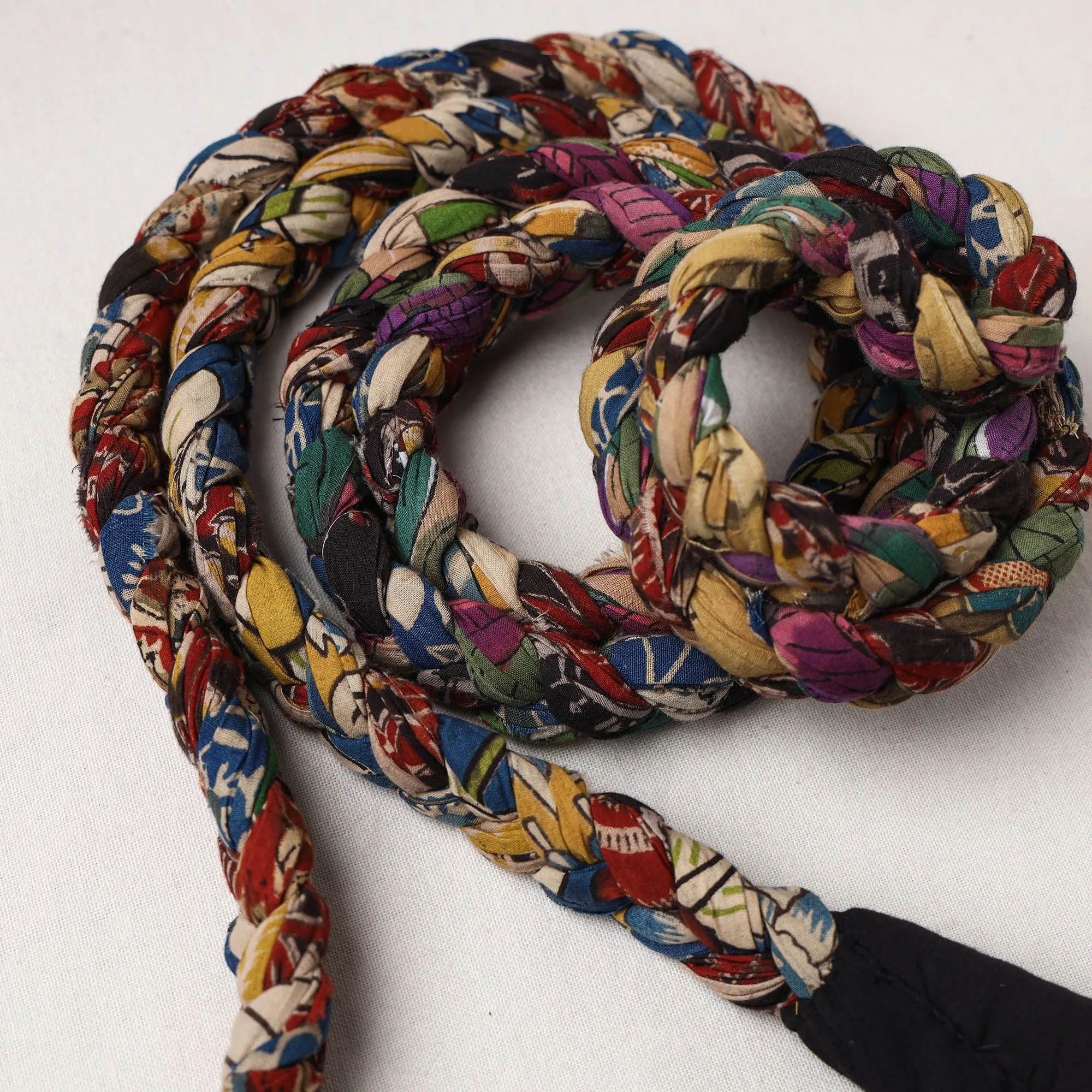 Handmade Upcycled Fabric Skipping Rope 4