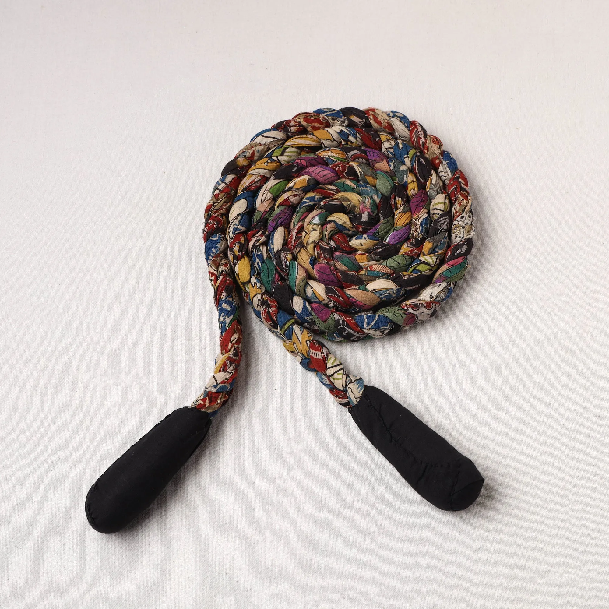 Handmade Upcycled Fabric Skipping Rope 4