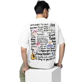 Justin Bieber Oversized T shirt - Bieber Beats